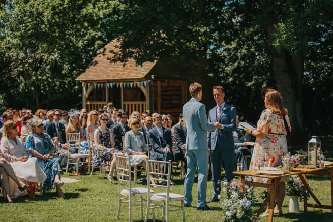 Outdoor Wedding Ceremony | Kelly Chandler Consulting