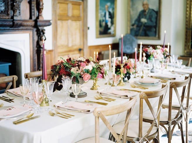 Wedding Breakfast Table Setting | Kelly Chandler Consulting