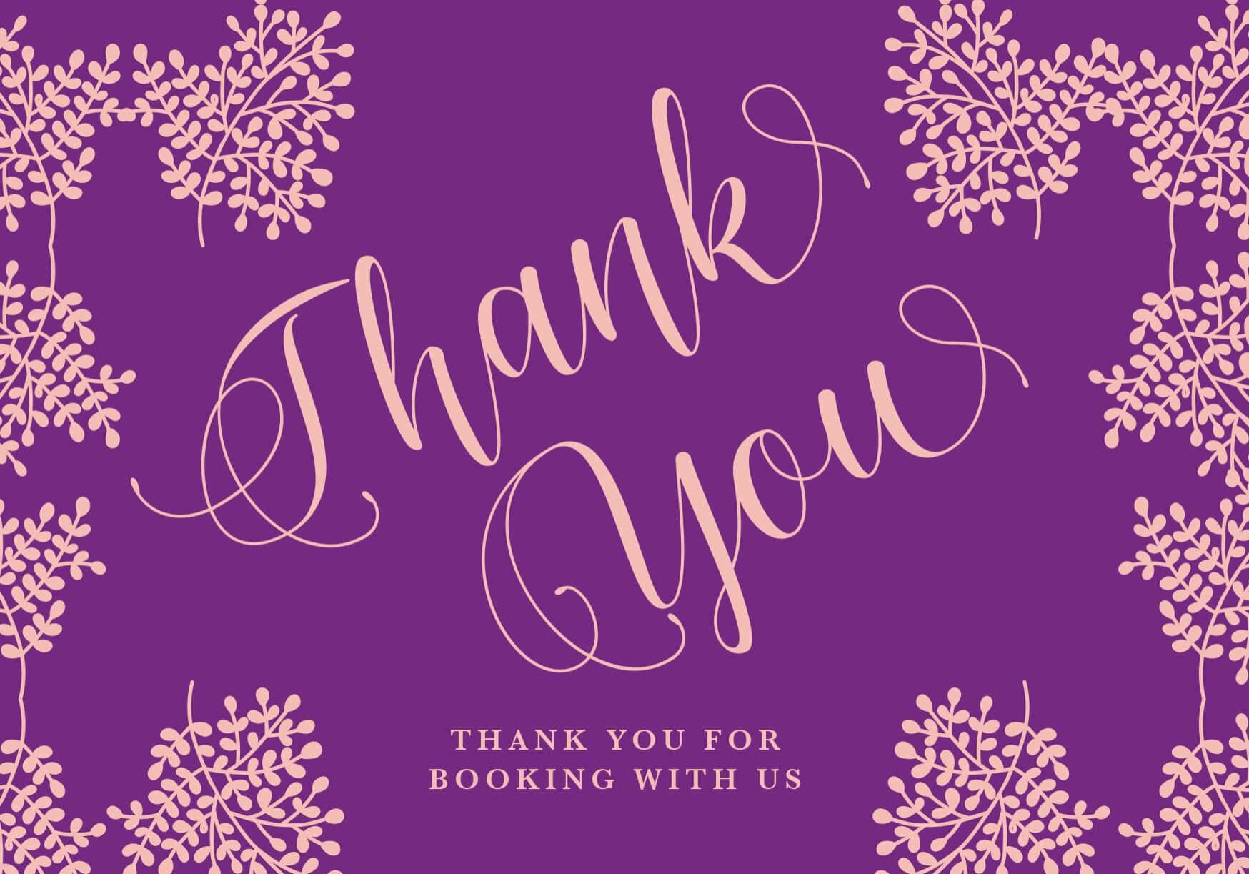 Wedding thank you and bride getting ready card | Kelly Chandler Consulting